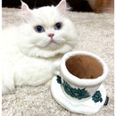 [2 Pack] Nom Waggle Kopi Cup Squeakie Chew Toy