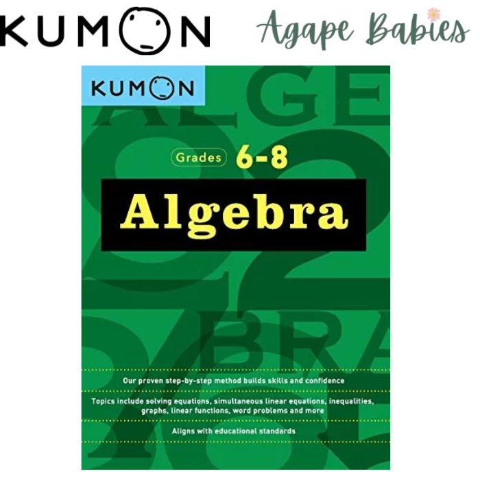 Kumon Algebra: Grade 6-8