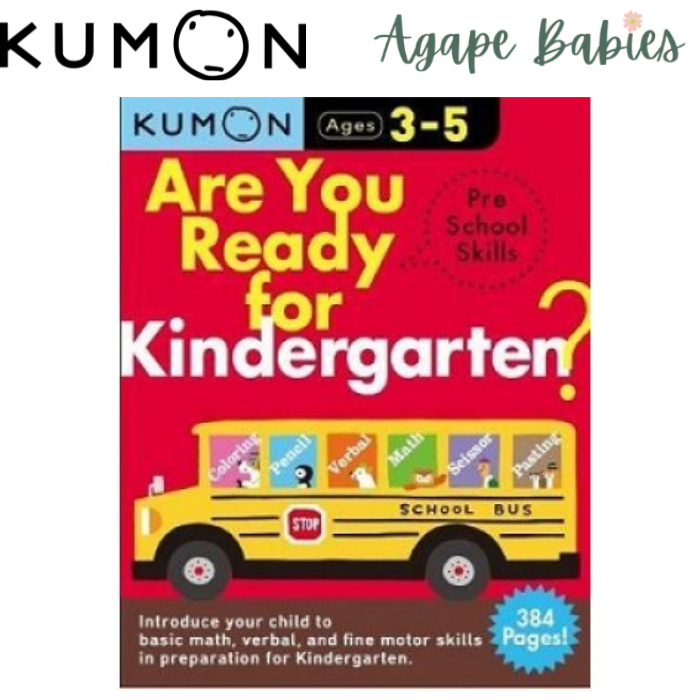 Kumon Are You Ready For Kindergarten Bind Up (Ages 3-5)