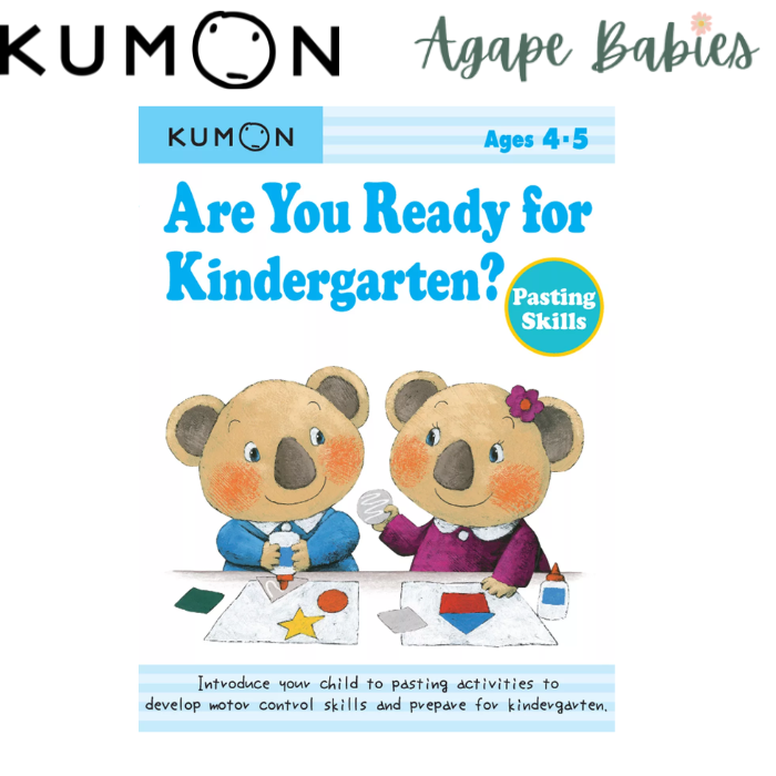 Kumon Are You Ready For Kindergarten? Pasting Skills