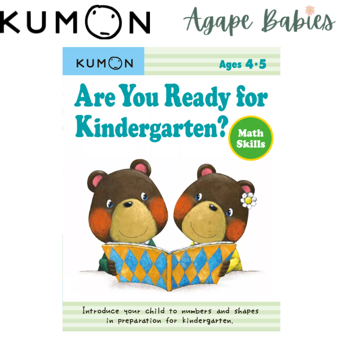 Kumon Are you Ready For Kindergarten? Math Skills