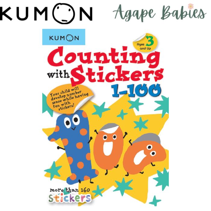 Kumon Counting With Stickers 1 - 100