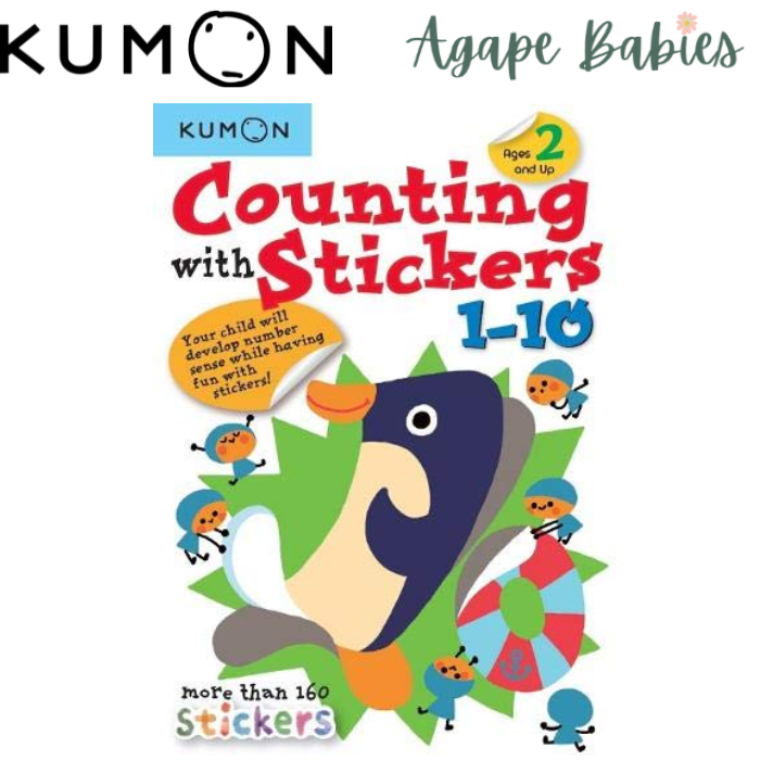 Kumon Counting With Stickers 1-10