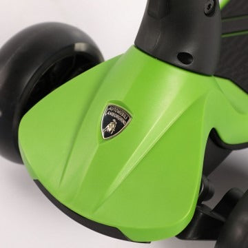 Lucky Baby Lamborghini Foldable Twist Scooter - Green