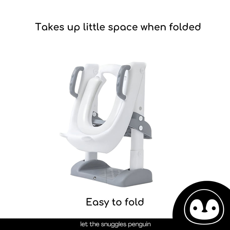 Little Minutes Training Potty Seat With Foldable Step Ladder