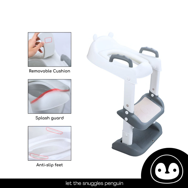 Little Minutes Training Potty Seat With Foldable Step Ladder