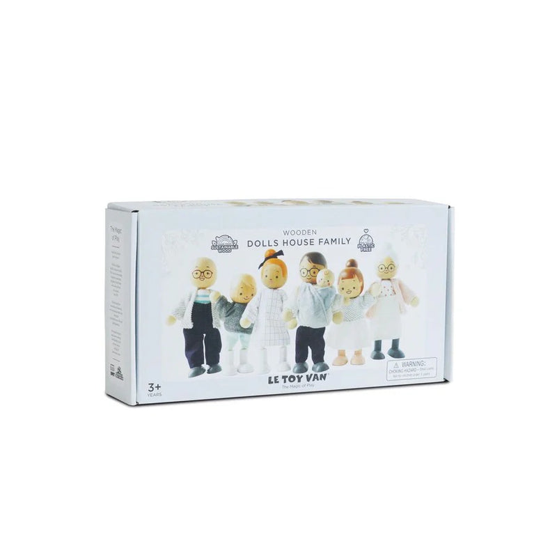 Le Toy Van Wooden Dolls House Family