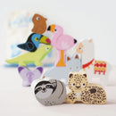Le Toy Van Wooden Stacking Animals & Bag - Andes