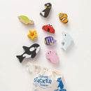 Le Toy Van Wooden Stacking Animals & Bag - Ocean Life