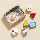 Le Toy Van Wooden Market Crate - Cheese & Dairy