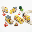 Le Toy Van Wooden Construction Vehicles