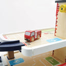 Le Toy Van Fire & Rescue Wooden Garage