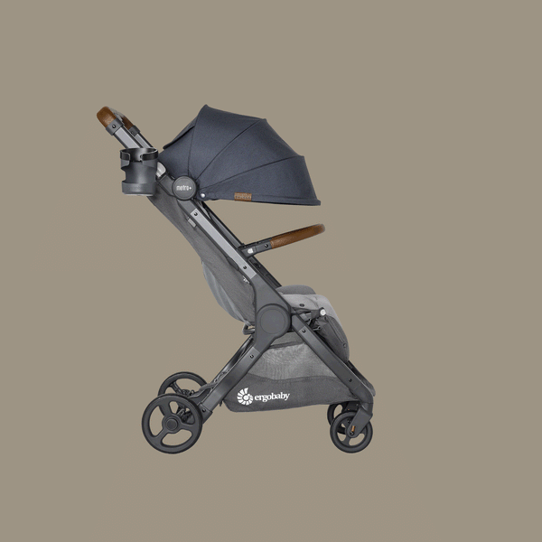 Ergobaby Metro+ Deluxe Compact City Stroller -London Grey