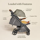 Ergobaby Metro+ Deluxe Compact City Stroller -London Grey