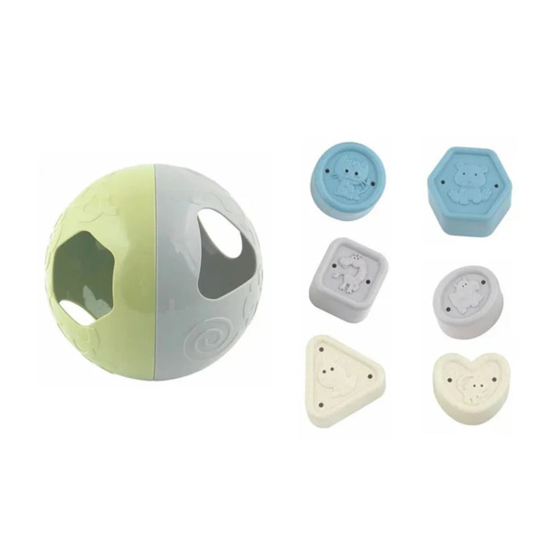[3 Pack] Maya & Friends Animal Shape Sorter Ball (Assorted Colours)