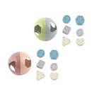 [3 Pack] Maya & Friends Animal Shape Sorter Ball (Assorted Colours)