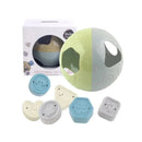 [3 Pack] Maya & Friends Animal Shape Sorter Ball (Assorted Colours)