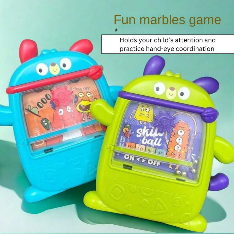 [3 Pack] Maya & Friends Mini Handheld Pinball Game (Assorted Colours)