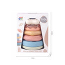 [3 Pack] Maya & Friends 7pcs Baby Stacking Ring Set