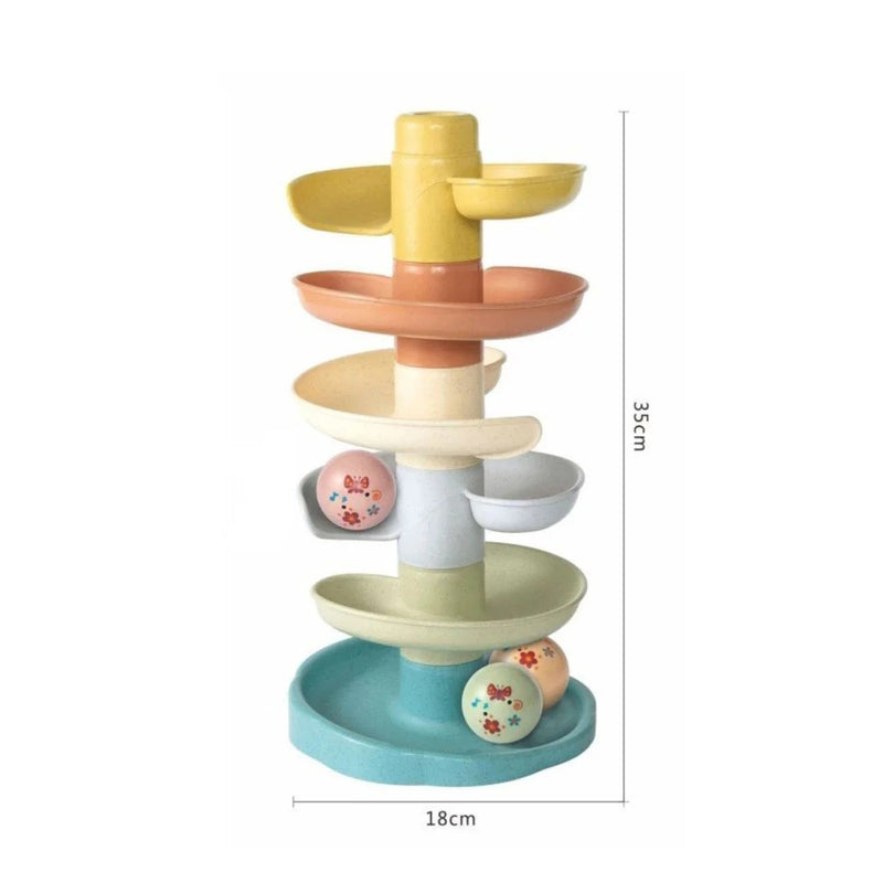 Maya & Friends 6pcs Spiral Balancing Ball Track