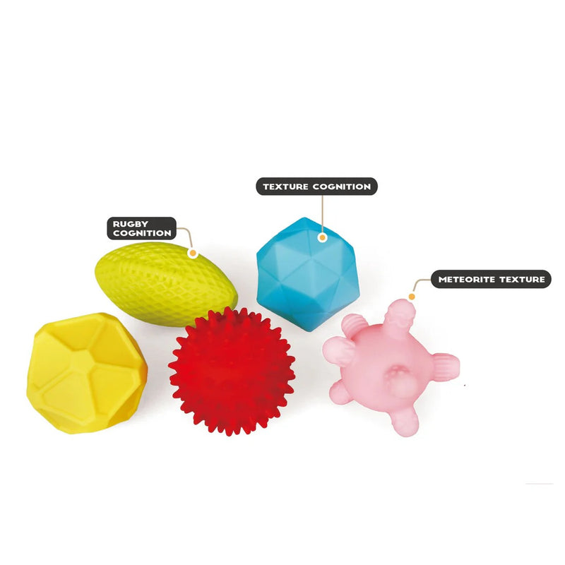 [2 Pack] Maya & Friends Baby Textured Sensory Ball Set