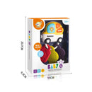 [2 Pack] Maya & Friends Musical Car Keychain Teether