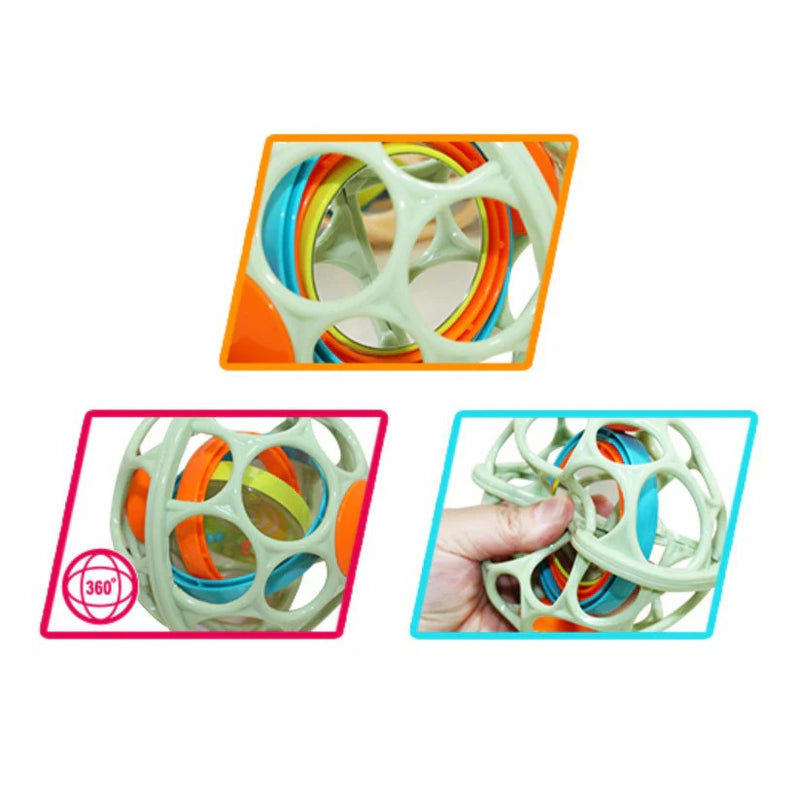 [3 Pack] Maya & Friends Easy Grasp Oball - 3 Types