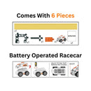 Maya & Friends Magnetism Track Race Car (6pcs)