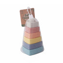 [2-Pack] Maya & Friends Bio Silicone Soft Triangle Stacker