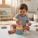 [2-Pack] Maya & Friends Bio Silicone Soft Triangle Stacker