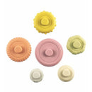 [2-Pack] Maya & Friends Bio 6pcs Stacking Ring Set
