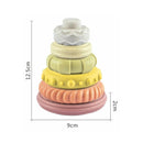 [2-Pack] Maya & Friends Bio 6pcs Stacking Ring Set