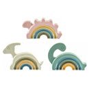 [3-Pack] Maya & Friends Bio Dinosaur Stacker (Assorted Colours)