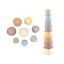 Maya & Friends Bio Combo Toy Set (Rainbow Stacker, Stacking Rings & Cup Stacker)