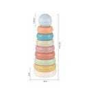 Maya & Friends Bio Combo Toy Set (Rainbow Stacker, Stacking Rings & Cup Stacker)