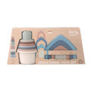 [2-Pack] Maya & Friends Bio Combo Toy Set (Stacking House & Stacking Cups)