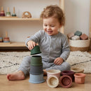 [2-Pack] Maya & Friends Bio Combo Toy Set (Stacking House & Stacking Cups)