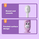 [6-Pack] Maya & Friends Ultra Fine Nano Bristle Kids Toothbrush With Case - 4 Color
