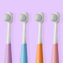[6-Pack] Maya & Friends Ultra Fine Nano Bristle Kids Toothbrush With Case - 4 Color