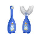 [5-Pack]Maya & Friends Infant Toothbrush Set (U-Shaped & Ultra Soft Bristle) With Case - 3 Colors