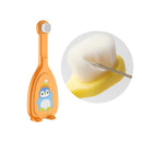 [5-Pack]Maya & Friends Infant Toothbrush Set (U-Shaped & Ultra Soft Bristle) With Case - 3 Colors