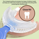 [4-Pack]Maya & Friends U-Shaped Children Toothbrush With Case - 3 Pack