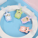 [4-Pack]Maya & Friends U-Shaped Children Toothbrush With Case - 3 Pack