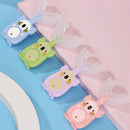 [4-Pack]Maya & Friends U-Shaped Children Toothbrush With Case - 3 Pack