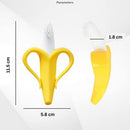 [4-Pack] Maya & Friends Banana Teether Toothbrush