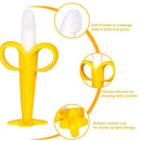 [4-Pack] Maya & Friends Banana Teether Toothbrush