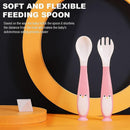 [4-Pack] Maya & Friends Bendable Fork & Spoon - 3 Color
