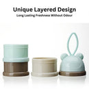 [5-Pack] Maya & Friends Portable Baby Food & Formula Container - 2 Color