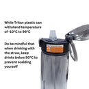 [2-Pack] Maya & Friends Tritan Water Bottle (850ml) - 2 Color