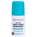 MooGoo Fresh Cream Deodorant 60g - Lemon Myrtle Exp: 12/27